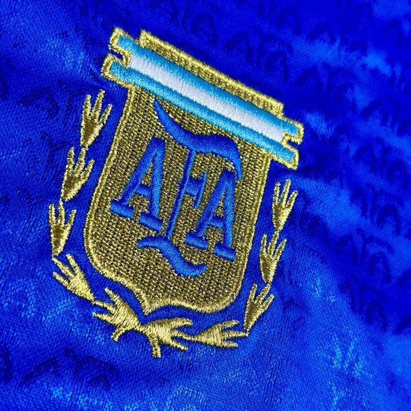 Adidas Vintage Argentina 1994 Men's Away Jersey - Picture 9 of 10